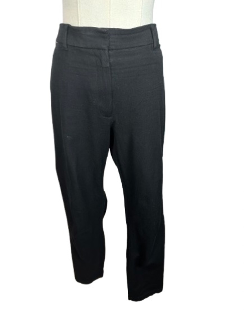 White House Black Market Black Cropped Dress Pants